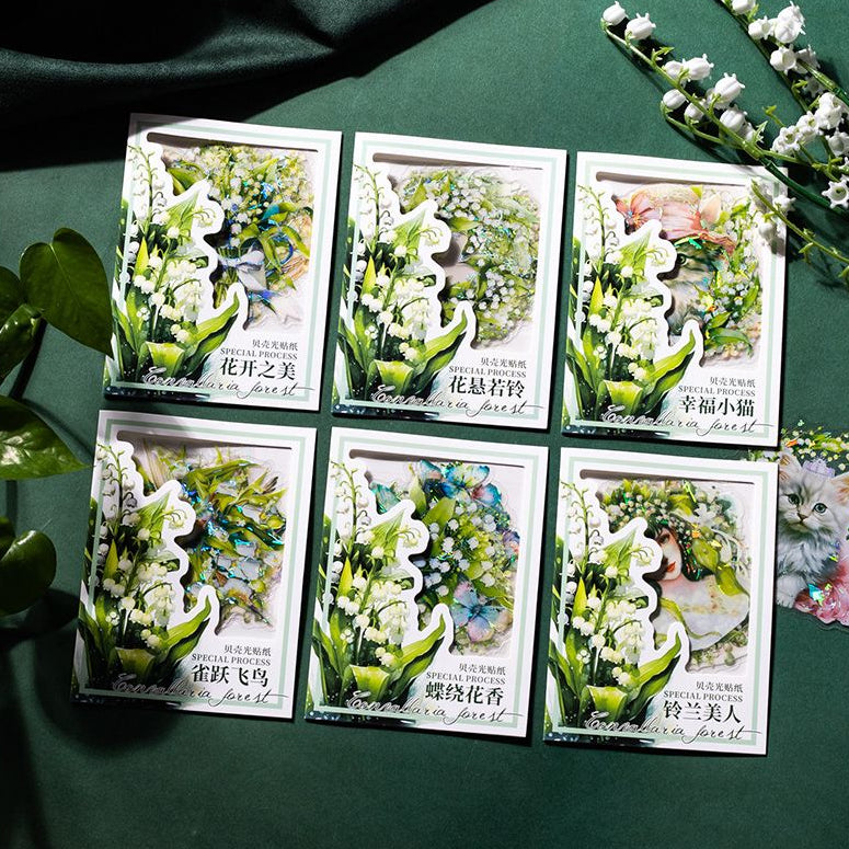 Valley Forest Series PET Stickers 6 Designs image 0
