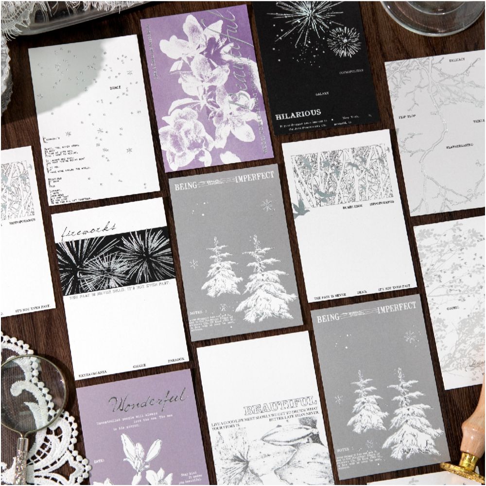 Mailbox Series Paper Material 20 Sheets 4 Designs image 2