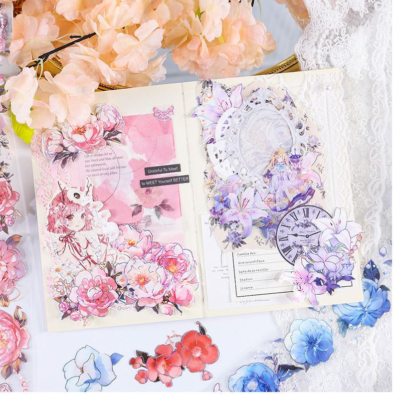 Floral Evening Series PET Tape 5cm x 2m 3 variants image 2