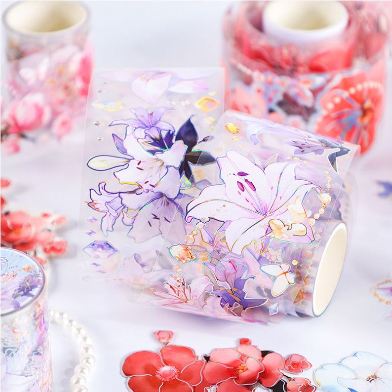 Floral Evening Series PET Tape 5cm x 2m 3 variants image 3