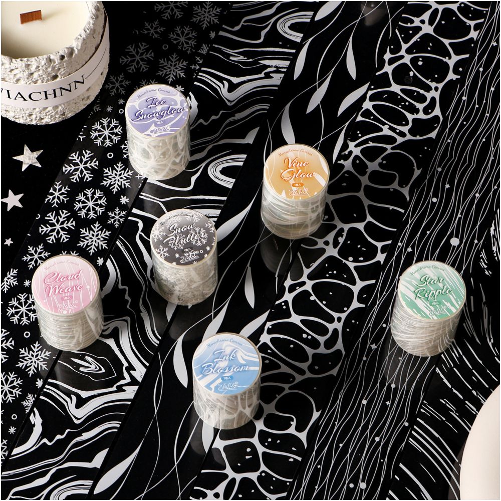 Decoration Theme PET Tape 5cm x 2m 6 Designs image 1
