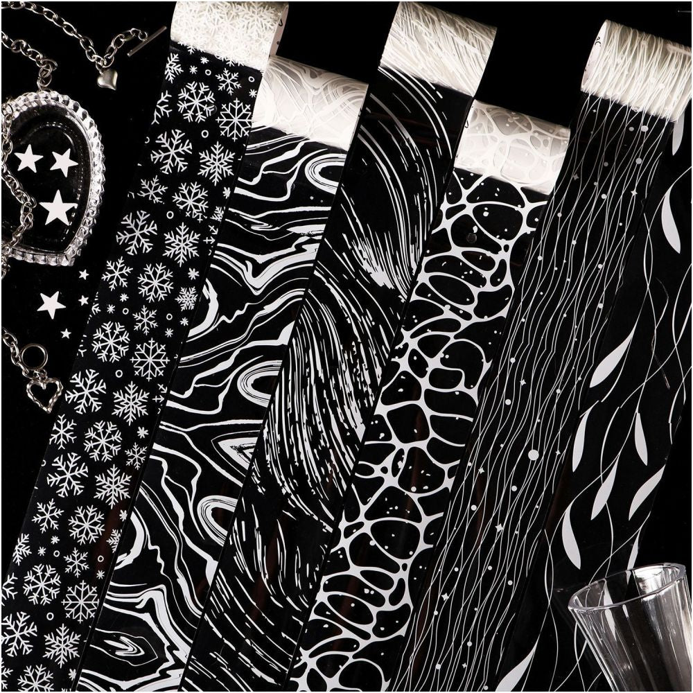 Decoration Theme PET Tape 5cm x 2m 6 Designs image 3