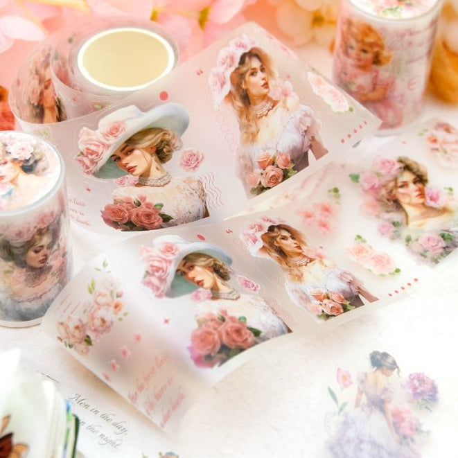 Among the Flowers PET Tape 6cm x 2m 4 Designs image 0