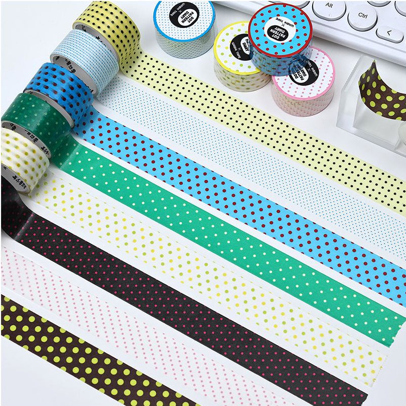 Dot Series Washi Tape2cm x 2m 8 variants image 0