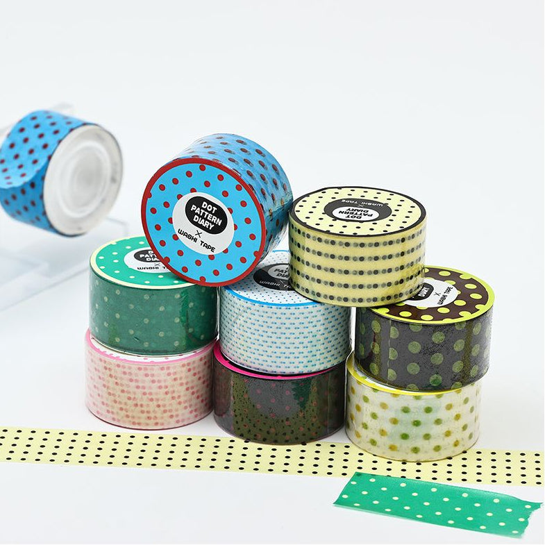 Dot Series Washi Tape2cm x 2m 8 variants image 2