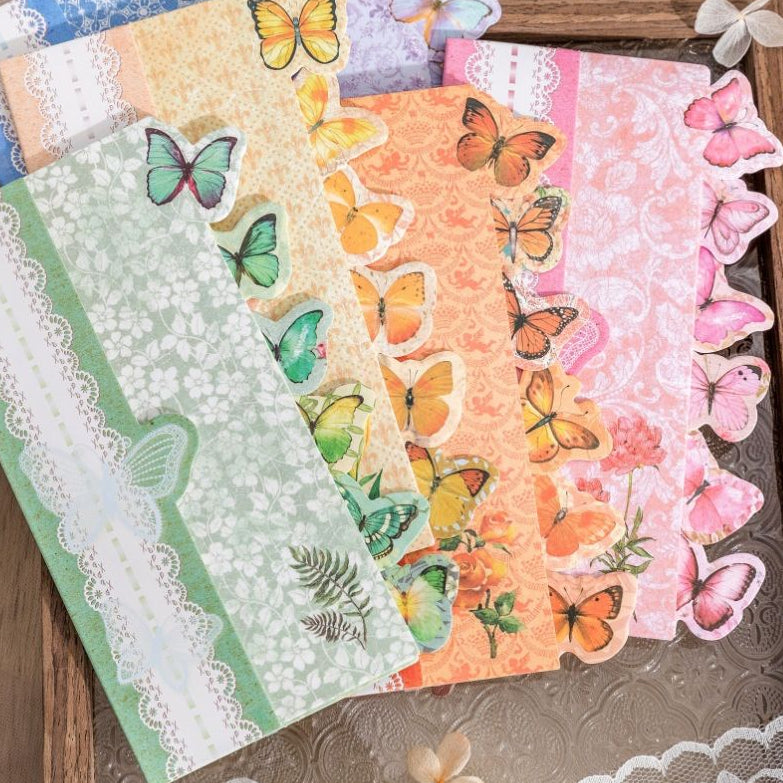 Flower and Butterfly Dance Series Paper 30 psc 6 variants image 0