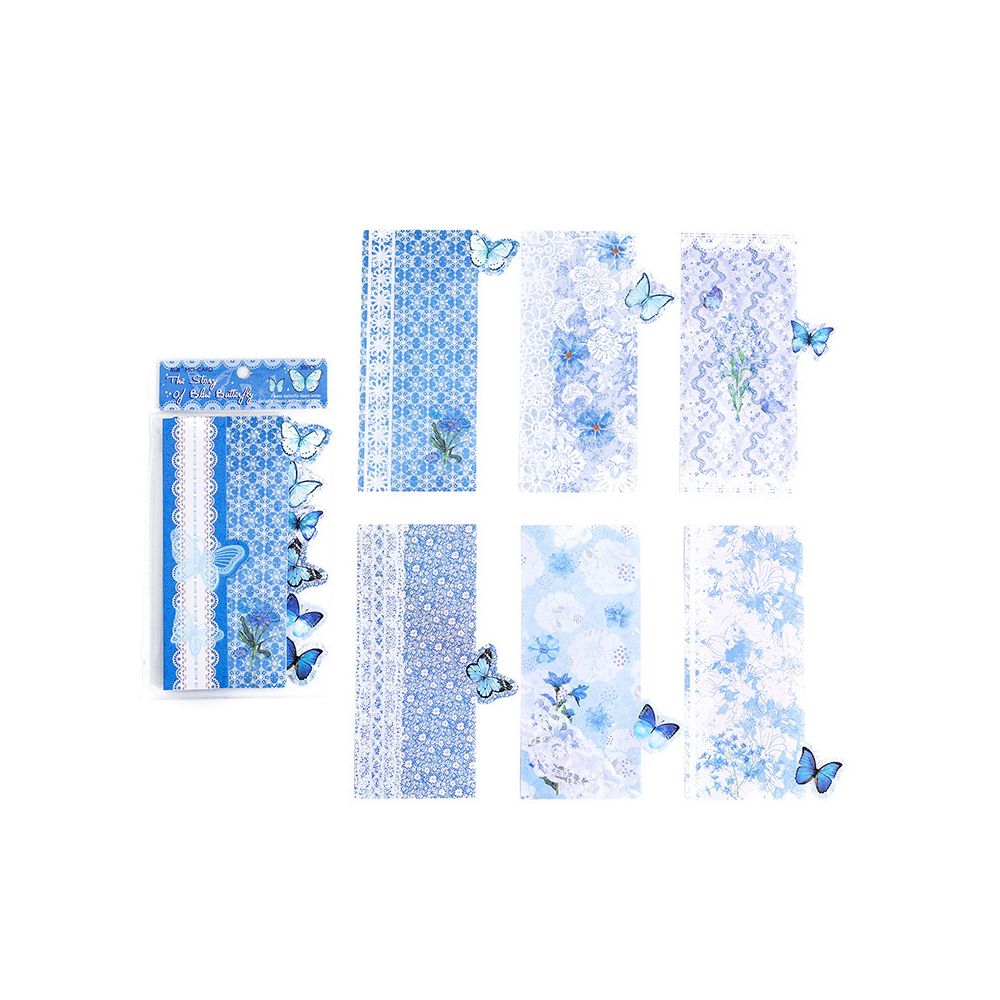 Flower and Butterfly Dance Series Paper 30 psc 6 variants