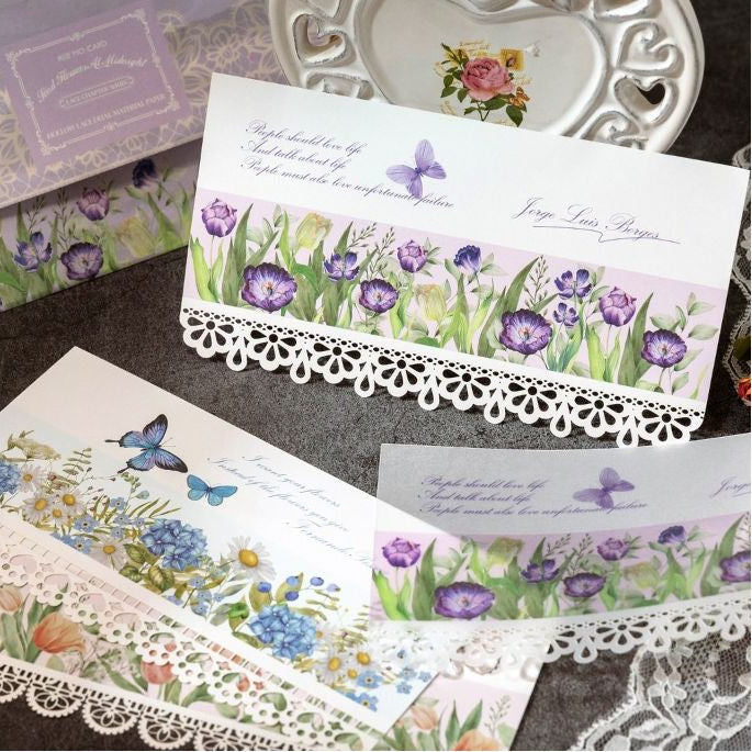 Lace Chapter Series Paper 10 Sheets 4 variants image 3