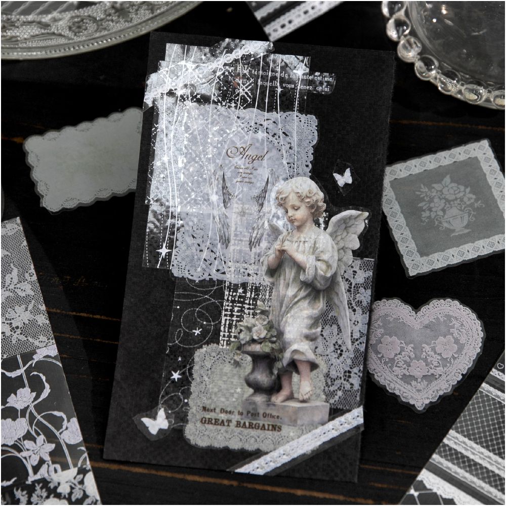Lace Vintage Series PET Tape 6 Designs image 2