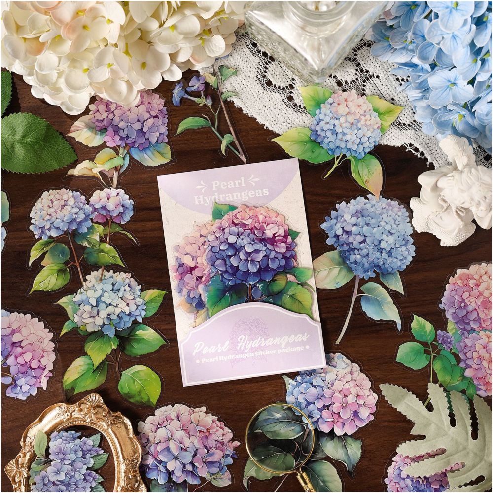 Summer Rainforest Series Plant PET Stickers 30 Sheets 6 Designs image 0