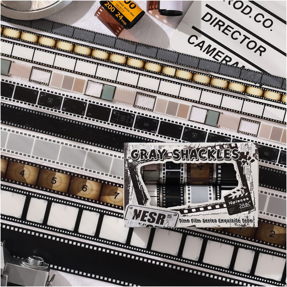 Film Decorative PET Tape Set 10 Pcs 2 Variants image 0