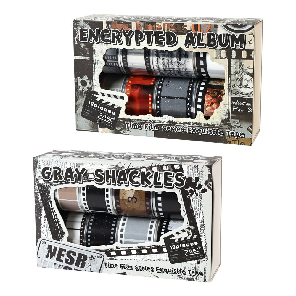 Film Decorative PET Tape Set 10 Pcs 2 Variants image 4