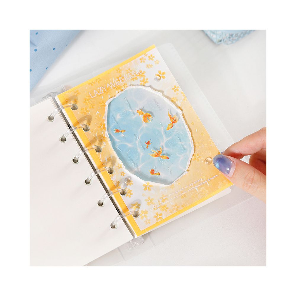 Summer Serenity Series Material Paper 6 Styles 30 Sheets image 3