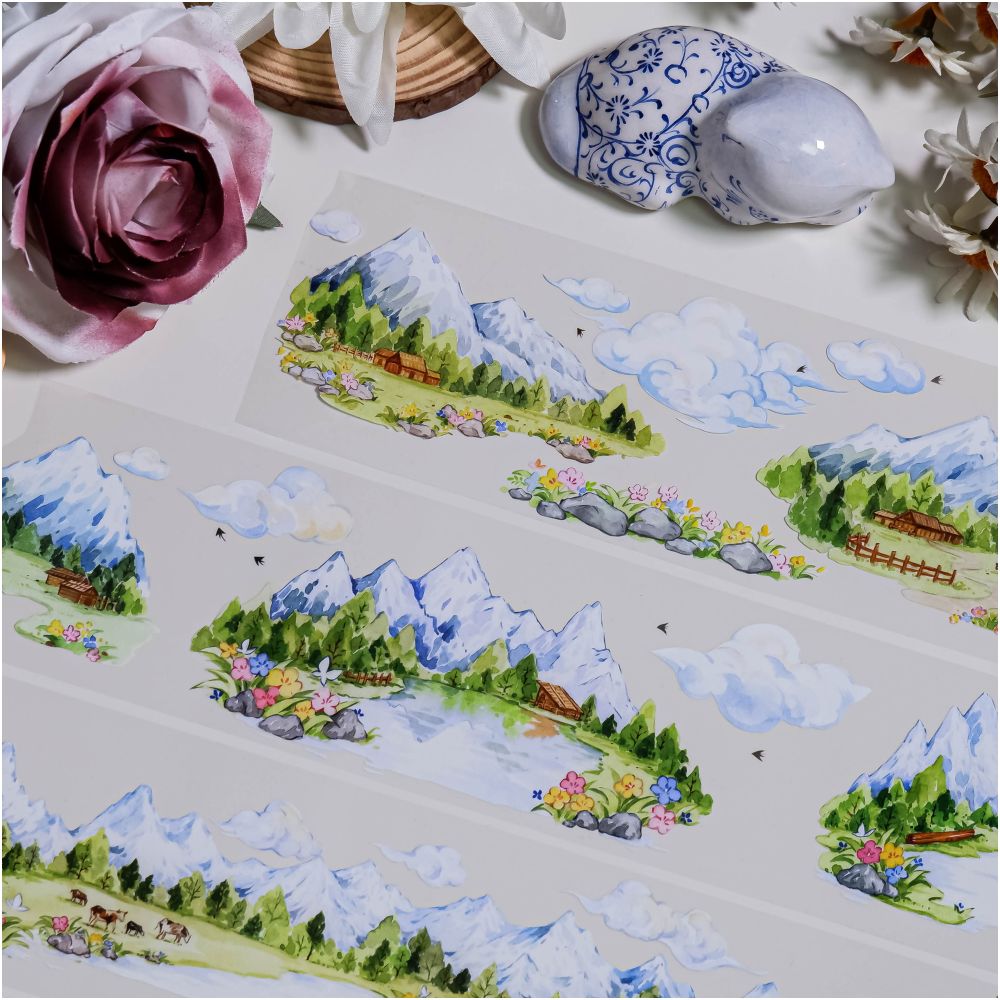 Landscape PET Tape 7cm x 1m image 3