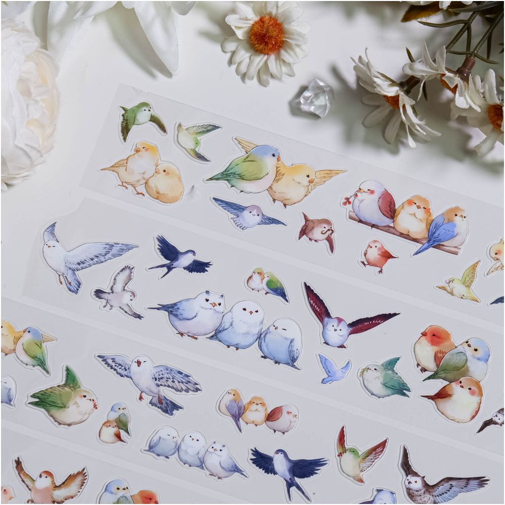Little birds PET Tape 5cm x 1m image 2