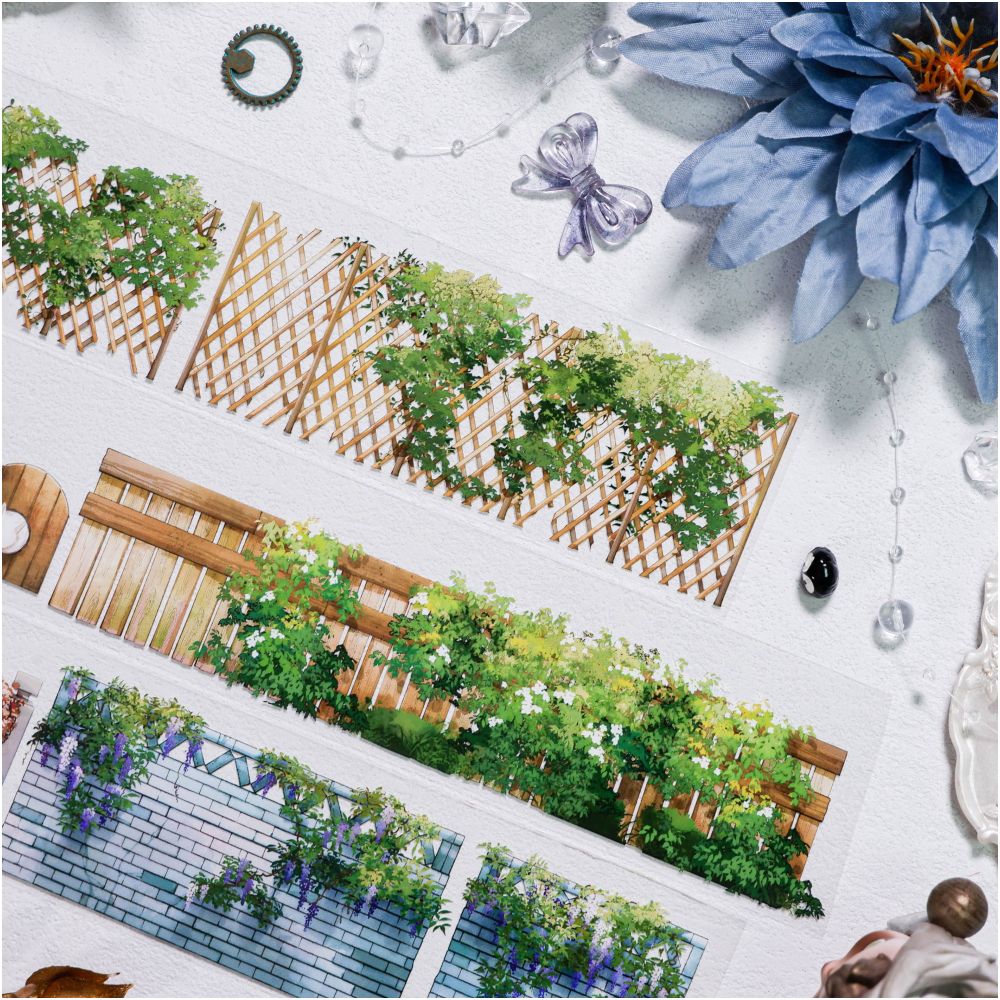 Bamboo Fence PET Tape 5cm x 1m image 3