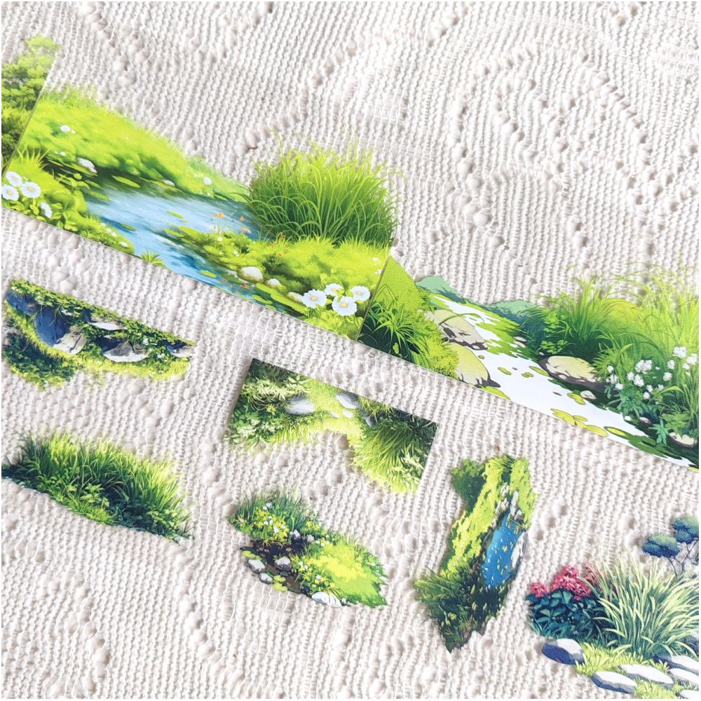 Riverside Grassland Pet Tape 6cm x 1m image 1