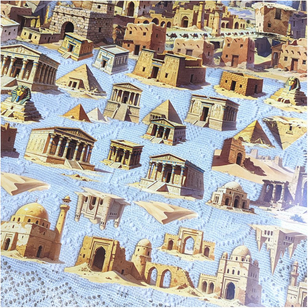 Pyramid Desert and Market PET Tape 9cm x 1m 13 variants image 4