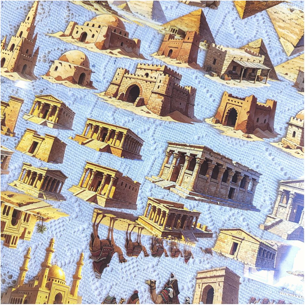 Pyramid Desert and Market PET Tape 9cm x 1m 13 variants image 5