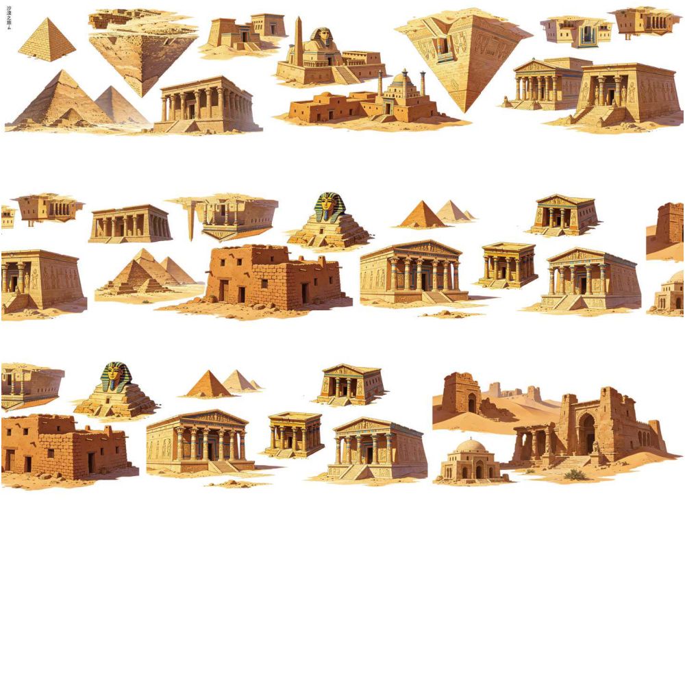 Pyramid Desert and Market PET Tape 9cm x 1m 13 variants