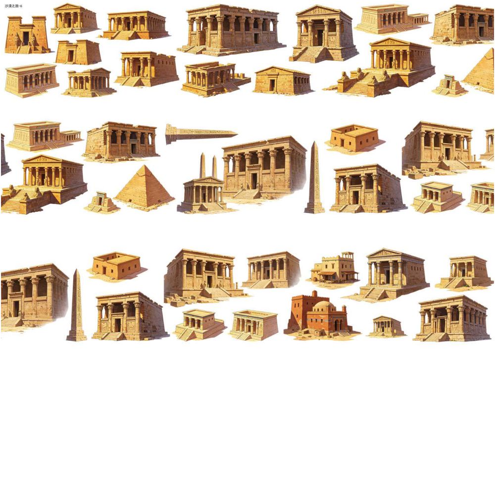 Pyramid Desert and Market PET Tape 9cm x 1m 13 variants