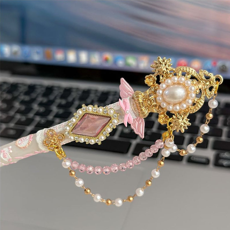 Handmade Pearl Elegance Pen Knife image 1