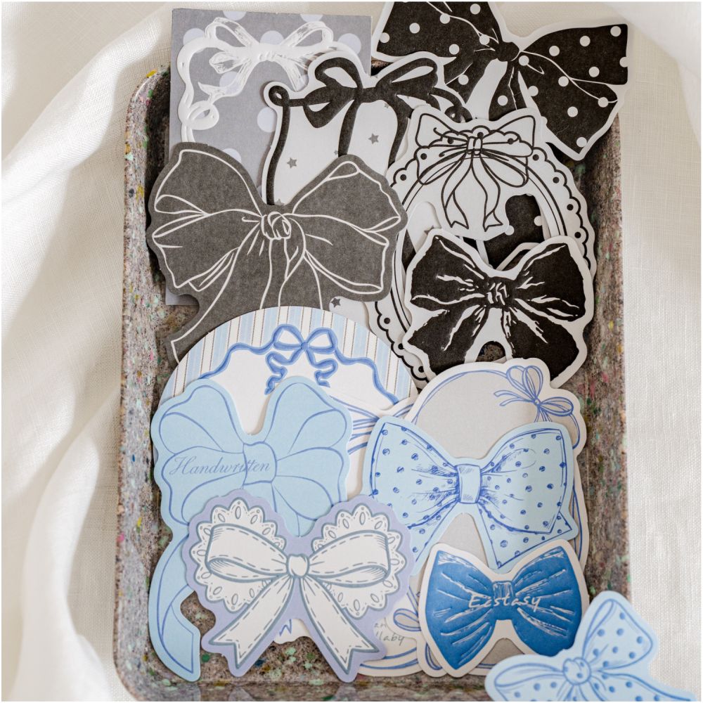 Bow Paradise Series Paper Stickers 40 psc 4 designs image 1