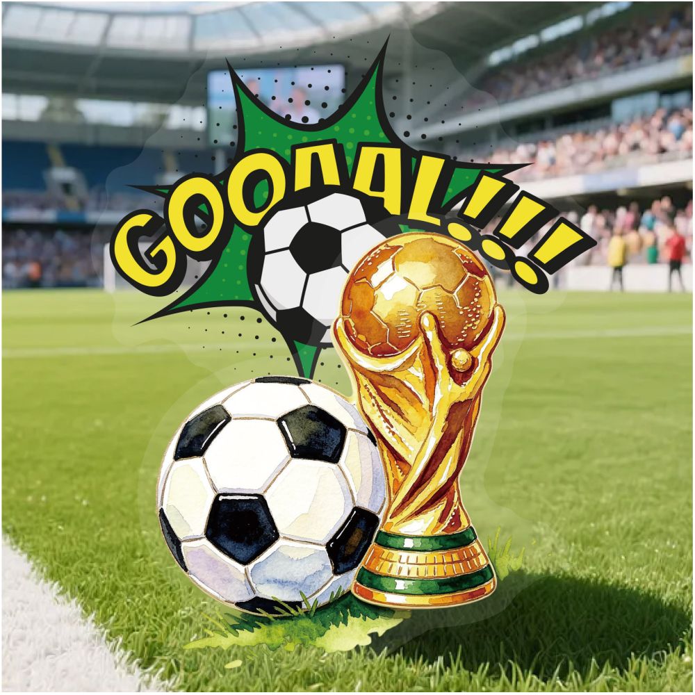 Sports Events Theme PET Stickers 20 psc 6 designs image 3