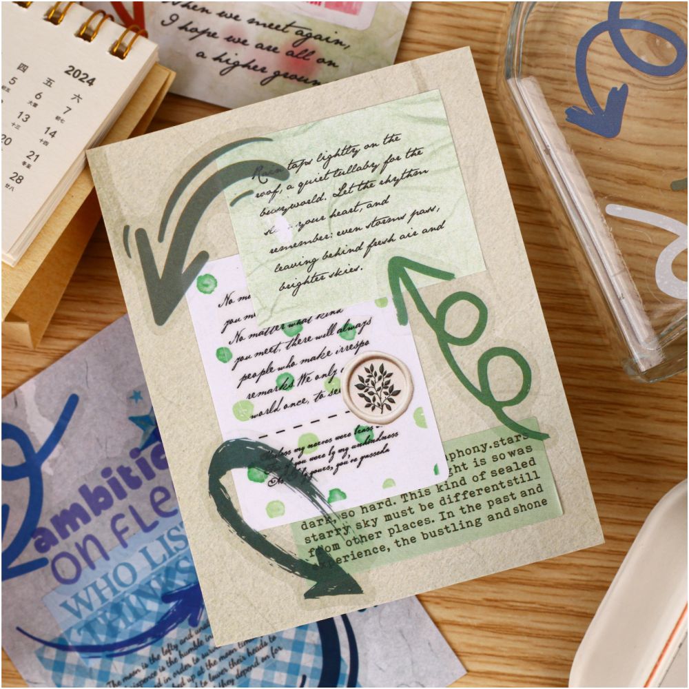 Arrow Series PET Stickers 30 psc 6 variants image 1