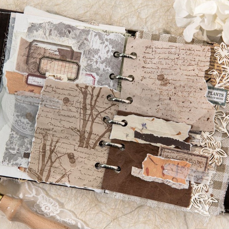 Vintage Lost Letter Series Paper Sheets 50 Psc 7 3cm x 10cm 5 variants image 3