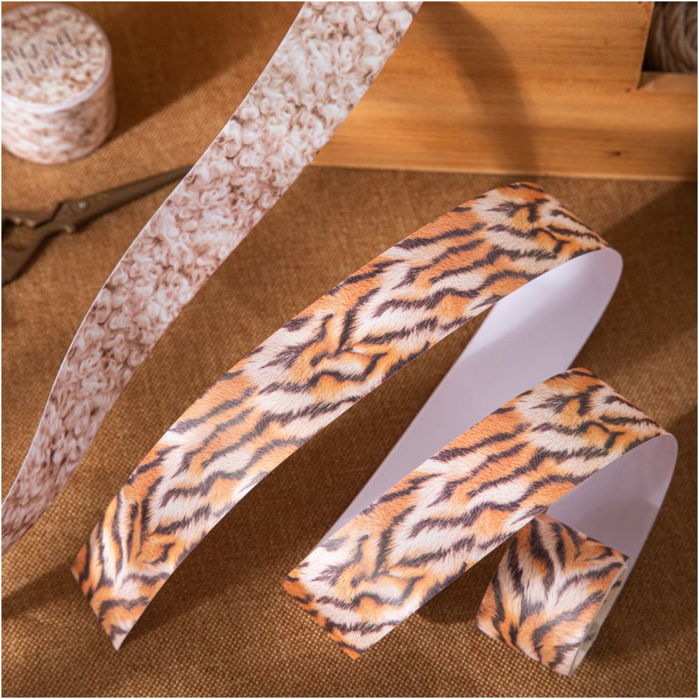 Animal Texture Washi Tape 6 Designs 3cm x 2m image 1
