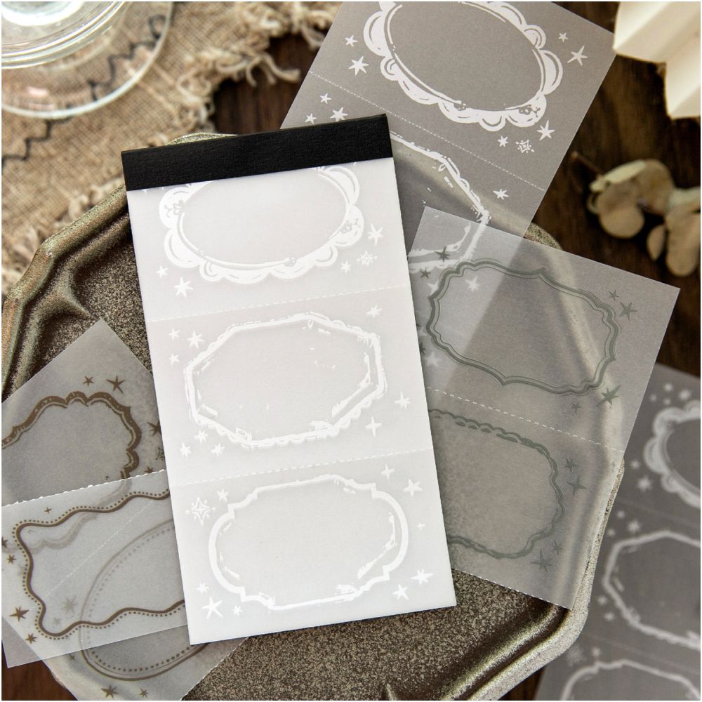 Vintage Style Material Paper 30 sheets 5 styles image 1