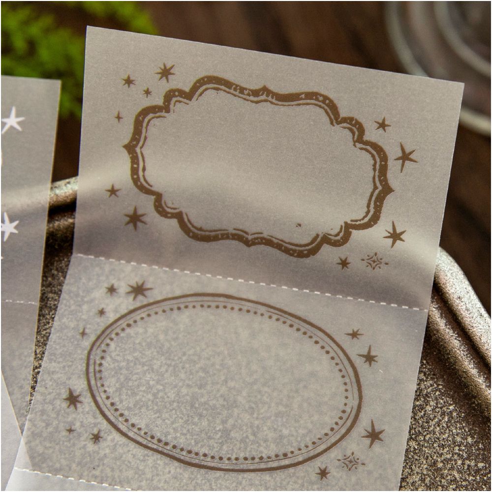 Vintage Style Material Paper 30 sheets 5 styles image 2