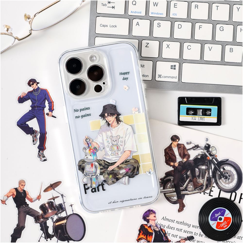 Exquisite Character PET Stickers 30 sheets 6 designs image 3