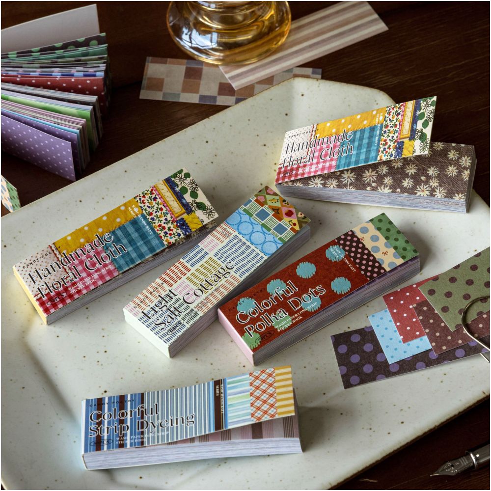 Vintage Journal Decoration Washi Sticker book 50 Sheets 4 Styles image 0