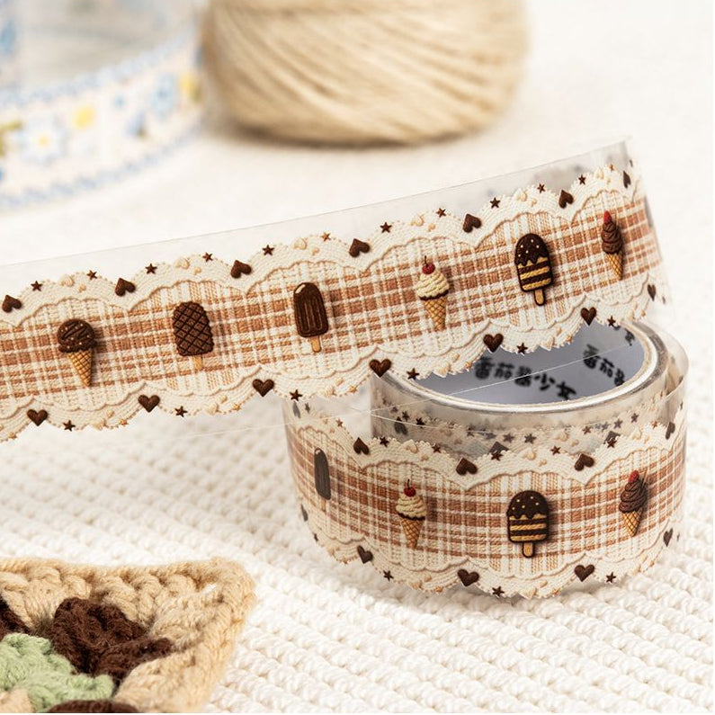 Realistic Crochet PET Tape 6 Styles 2 5cm x 2m image 0
