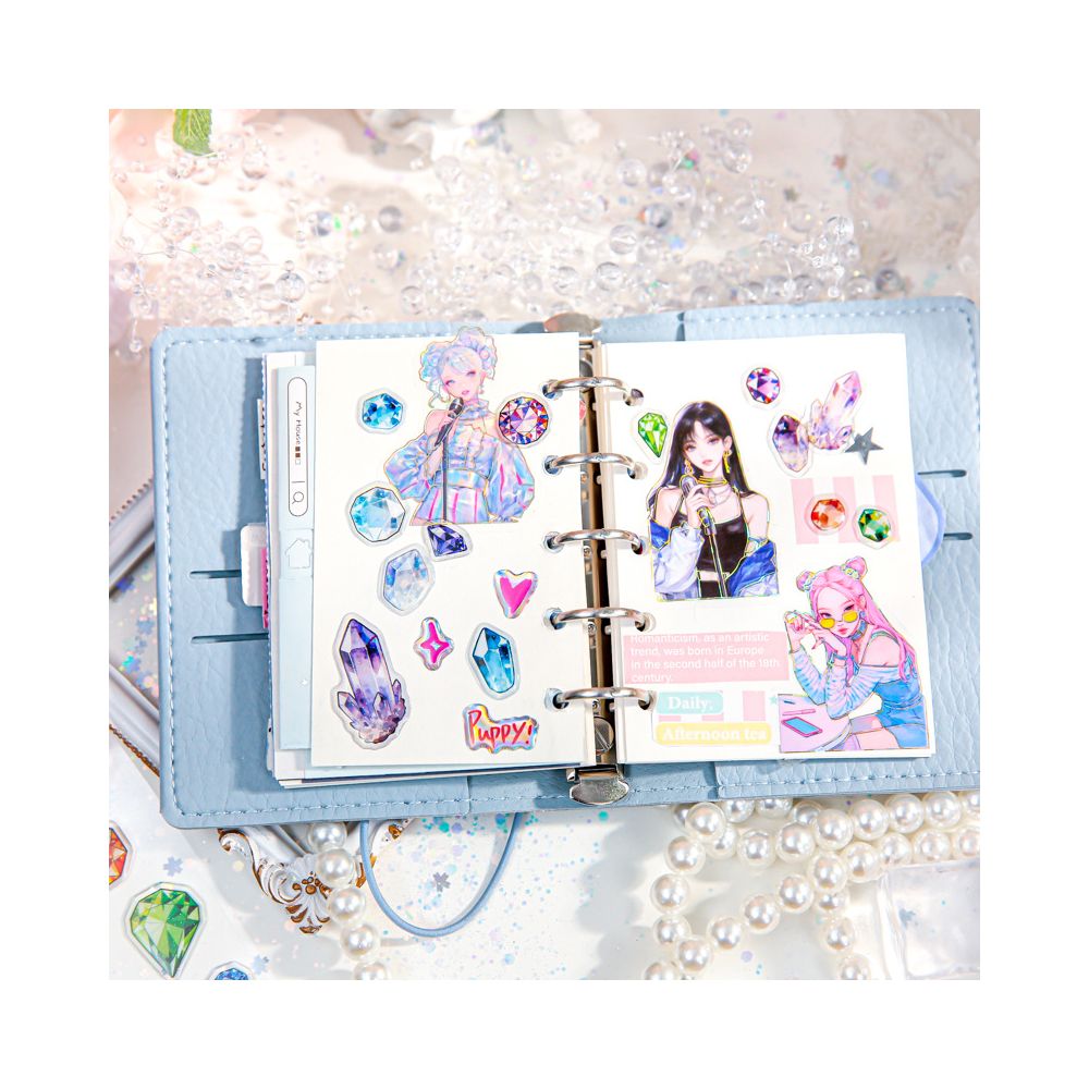 Jewel Box Series 3D Base Stickers 4 Styles image 3