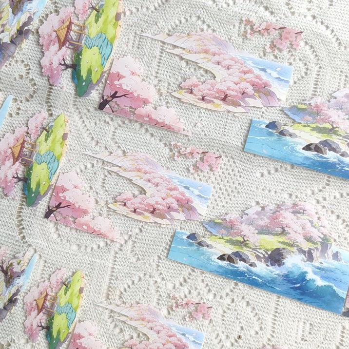 Cherry Blossom Spring PET Tape 9cm x 107cm image 1