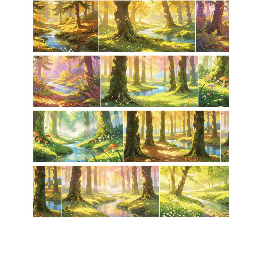Fairy Tale Forest Secret Pet Tape 9cm x 140cm image 0