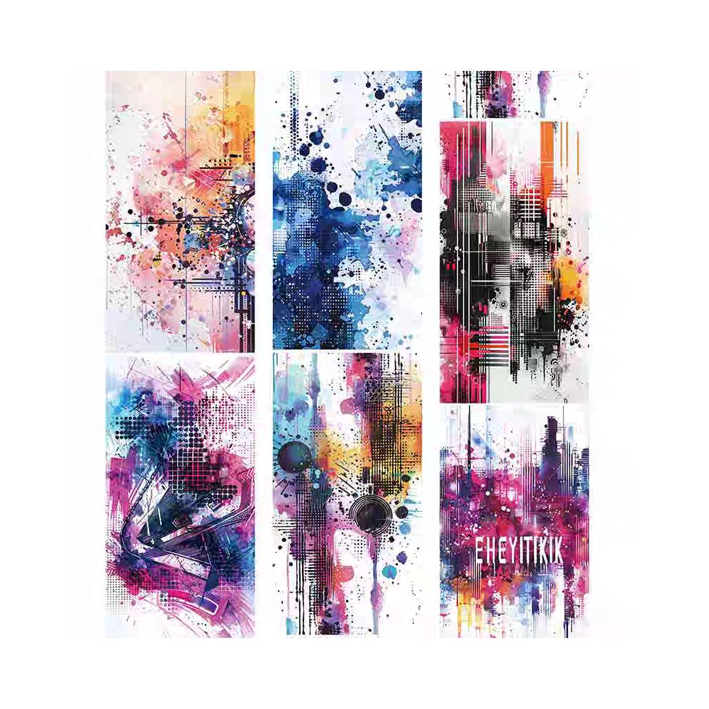 Cyber Series PET Tape 9cm x 1m 7 Styles