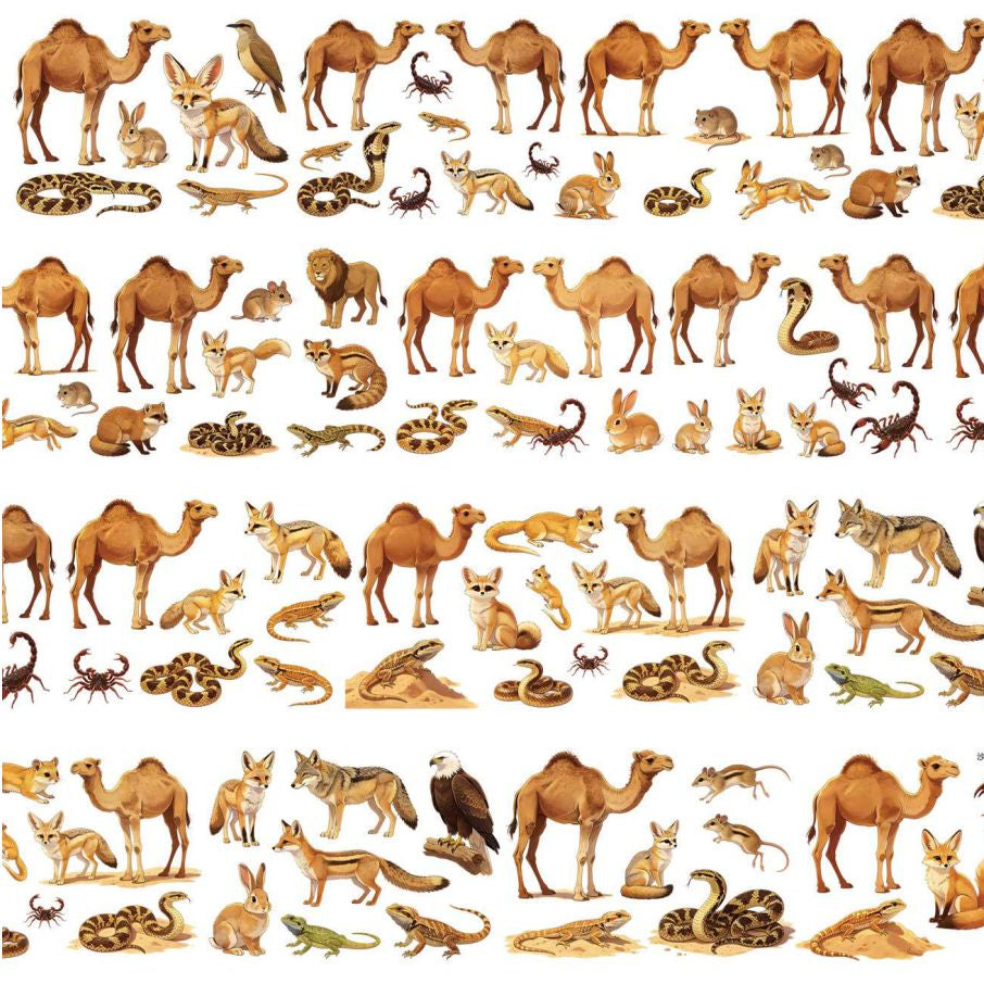 Desert Animals Pet tape 7 5cm x 114 cm 2 Styles
