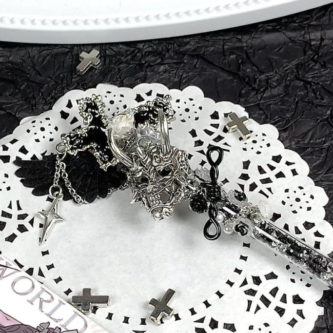 Dark Gothic Style Handmade Pen Knife image 2