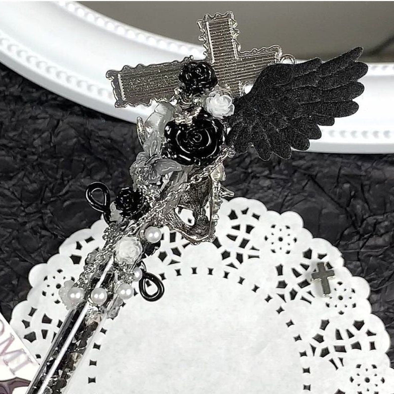 Dark Gothic Style Handmade Pen Knife image 3