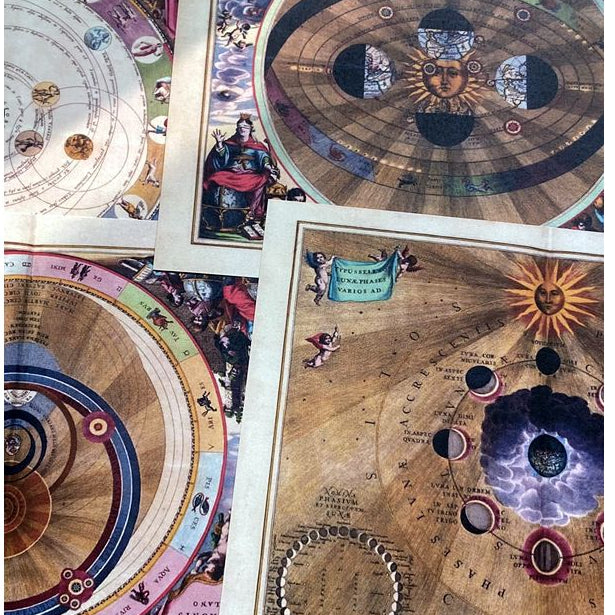 Planetary Mythology Background Paper 17cm x 14cm 28psc image 1