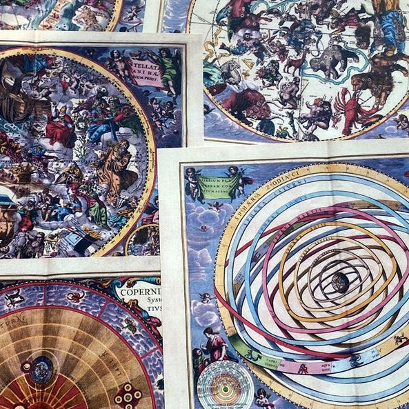 Planetary Mythology Background Paper 17cm x 14cm 28psc image 4