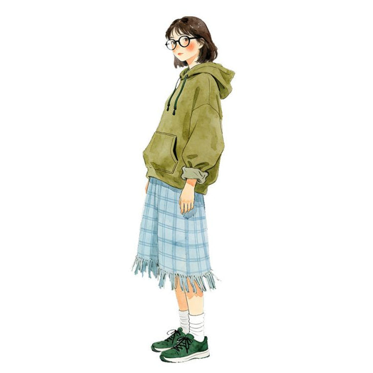 New Street Style Character PET Tape 8cm x 1m image 4