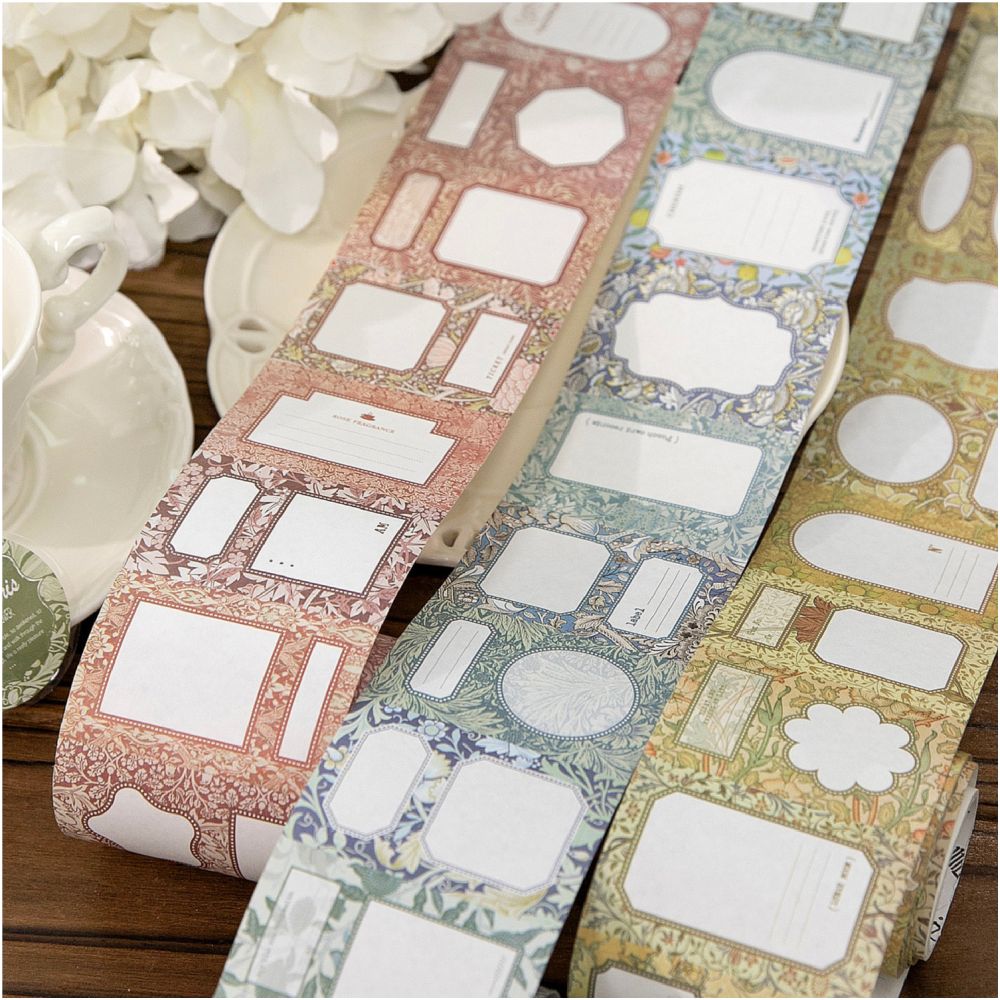 Dear Morris Series Washi Tape 6cm x 2m 5 designs image 1