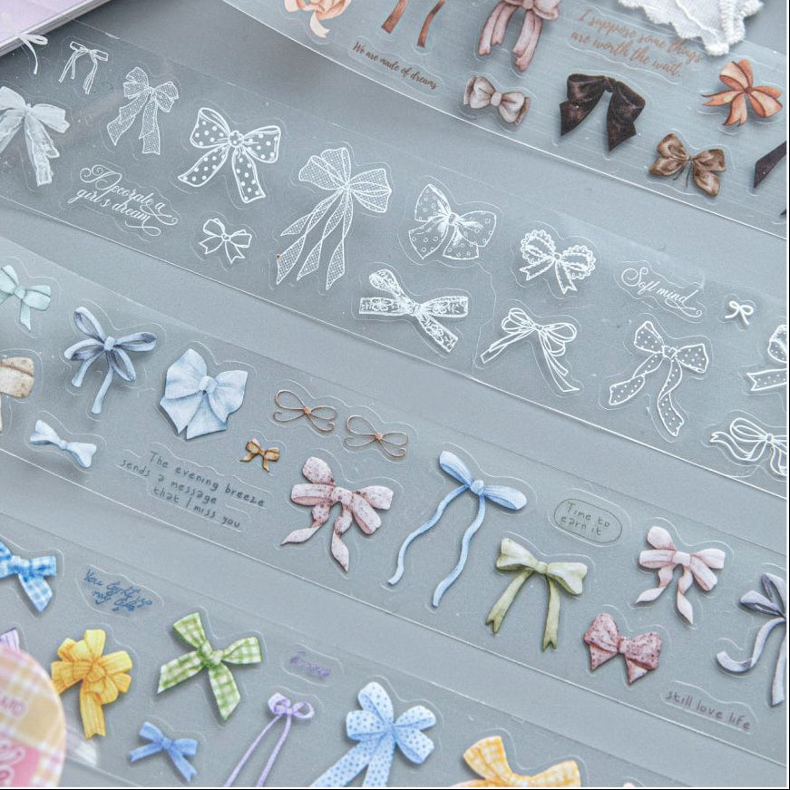 Bow Party Series PET Tape 3cm x 2m 4 Designs image 2