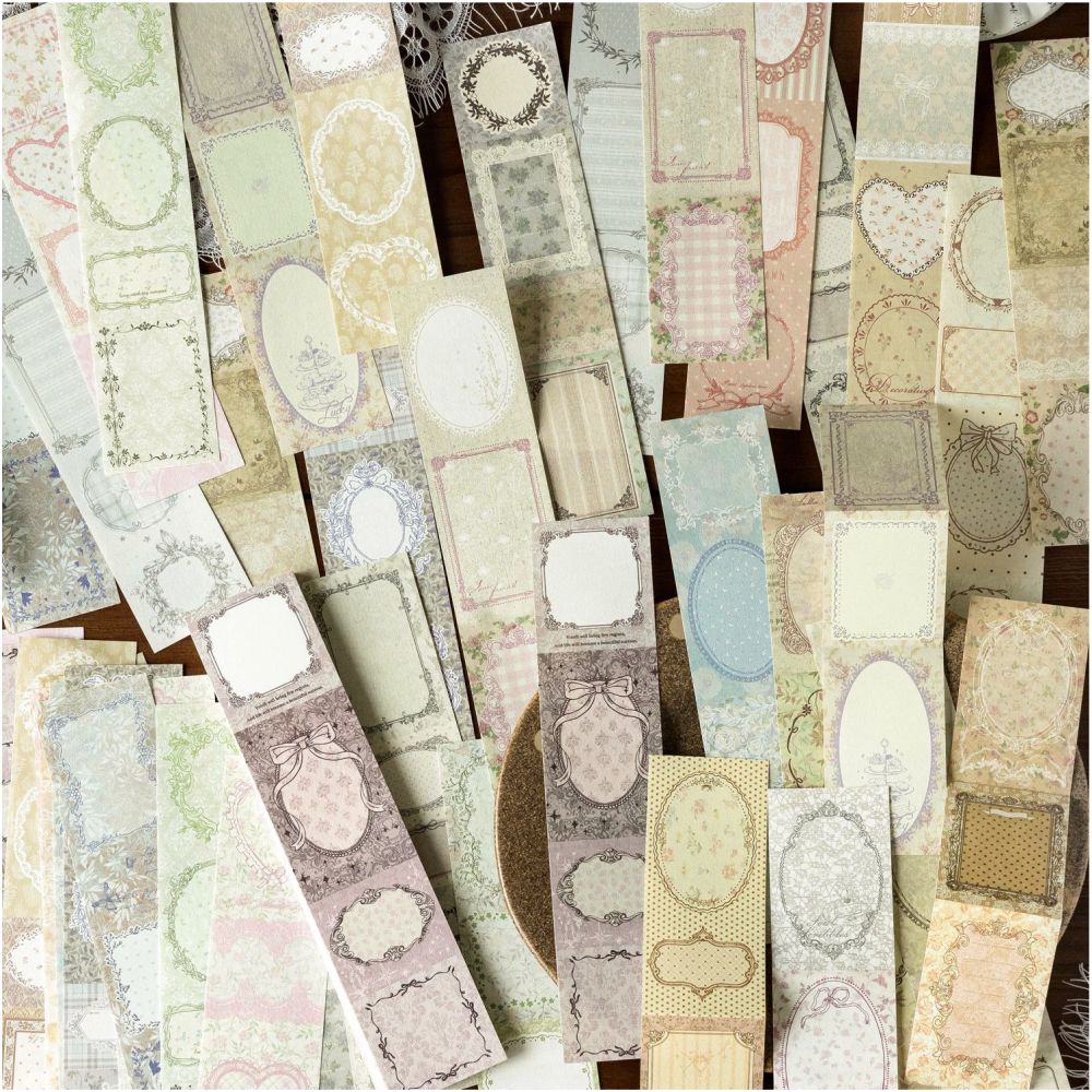 Years Series Vintage Tickets Paper 50 sheets 4 designs image 2