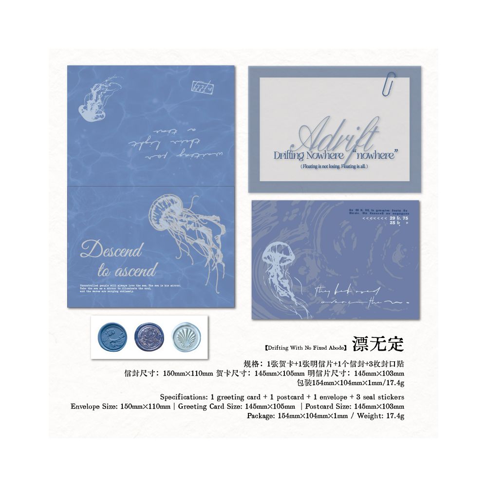 Letters from No Man s Land Series Paper Stickers 6 Sheets 6 Designs